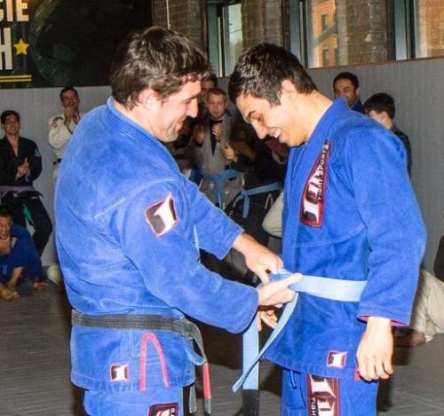 Blue belt · April 18, 2014 · Promoted by Warren Stout