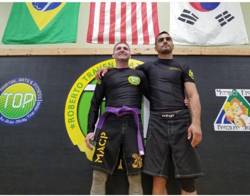 Purple belt · August 6, 2018 · Promoted by Josh Bacallao