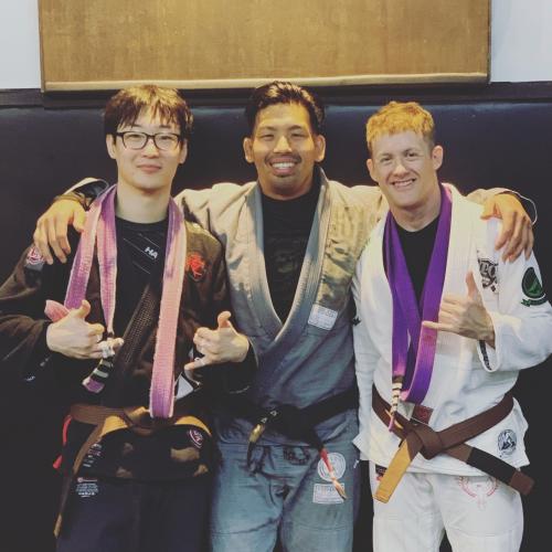 Brown belt · December 15, 2018 · Promoted by Kris Kim