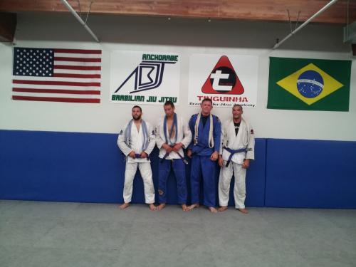 Blue belt · August 3, 2014 · Promoted by Justin Charon