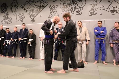 Blue belt · February 12, 2018 · Promoted by George Watkins
