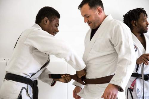 Brown belt · June 24, 2018 · Promoted by Taniel Santos de Jesus
