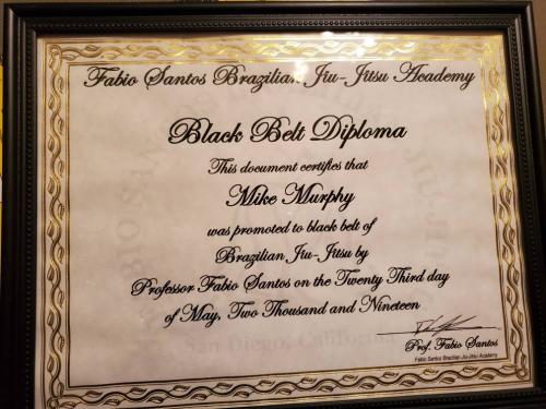 Black belt · May 23, 2019 · Promoted by Fabio Santos