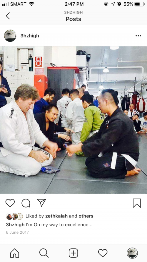White belt · April 3, 2017