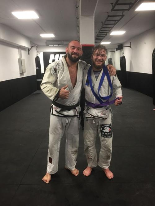 Purple belt · May 28, 2018 · Promoted by Diogo Primo