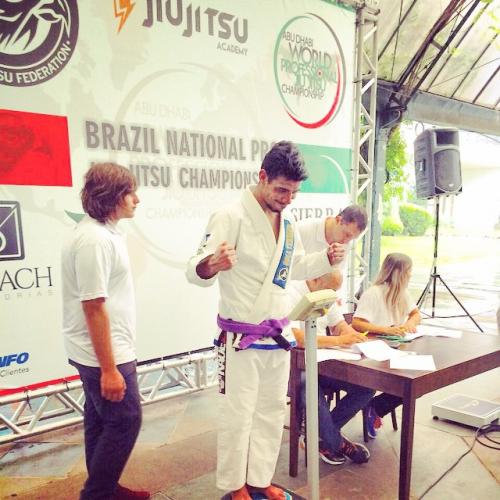 Purple belt · November 25, 2014 · Promoted by Luis Schaerer