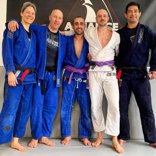 Purple belt · April 13, 2019 · Promoted by Henry Navorra