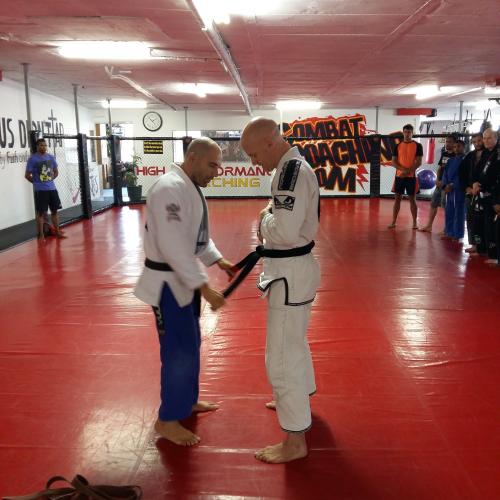 Black belt · November 14, 2015 · Promoted by Roberto Atalla 5th Degree Black belt Head Instructor Rio Grappling Club