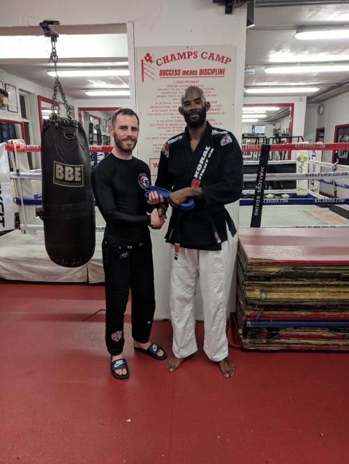 Blue belt · May 1, 2018 · Promoted by Vic Scott