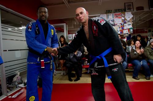 Blue belt · December 12, 2012 · Promoted by Tony Isaacs