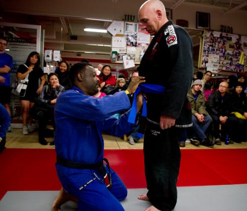 Blue belt · December 12, 2012 · Promoted by Tony Isaacs