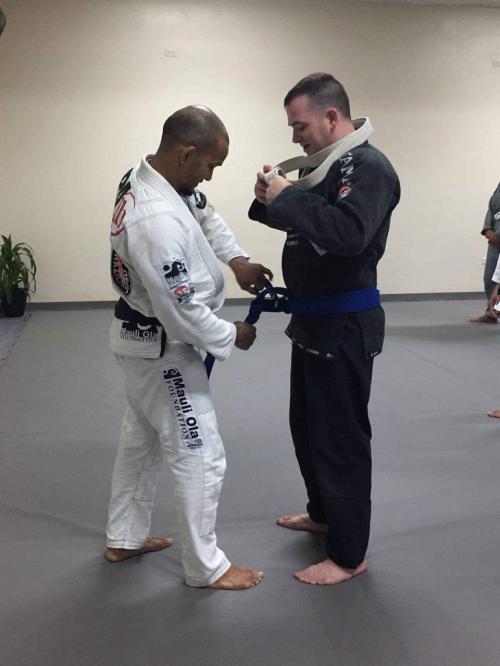 Blue belt · October 24, 2017 · Promoted by Luis Blanco
