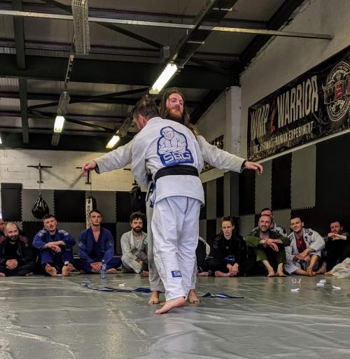 Blue belt · June 29, 2019 · Promoted by John Kavanagh