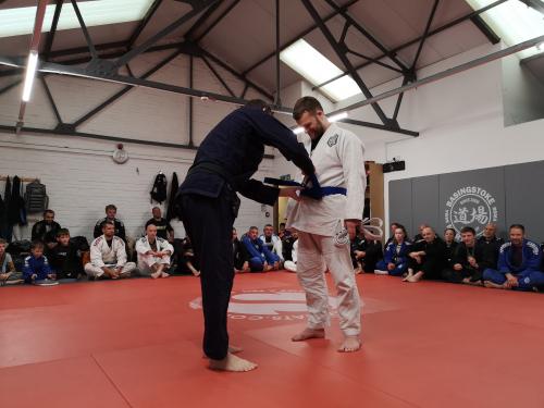 Blue belt · September 2, 2019 · Promoted by Kevin Hall