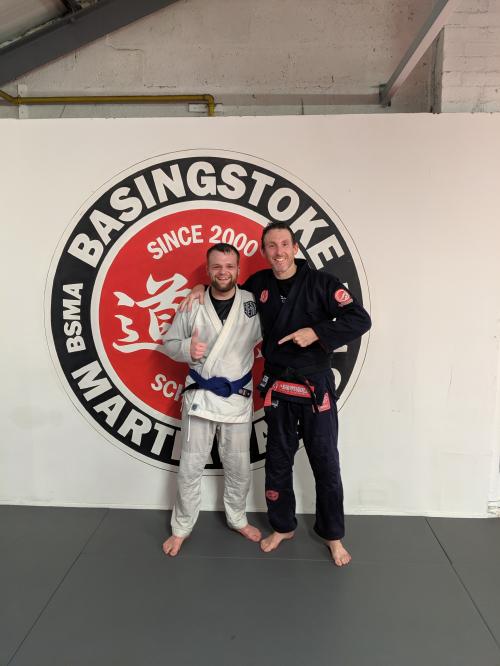 Blue belt · September 2, 2019 · Promoted by Kevin Hall