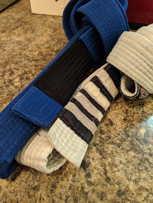 Blue belt · September 2, 2019 · Promoted by Kevin Hall