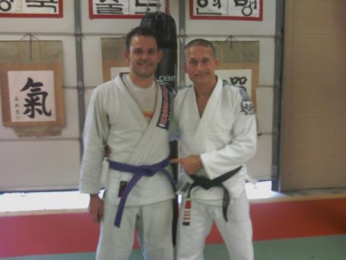 Purple belt · April 10, 2010 · Promoted by Steve Maxwell