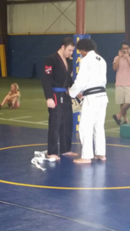 Blue belt · September 20, 2014 · Promoted by Carlos David Oliveira
