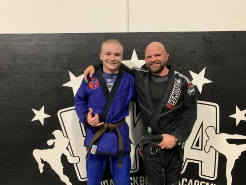 Brown belt · December 20, 2019 · Promoted by Mike Spallholtz