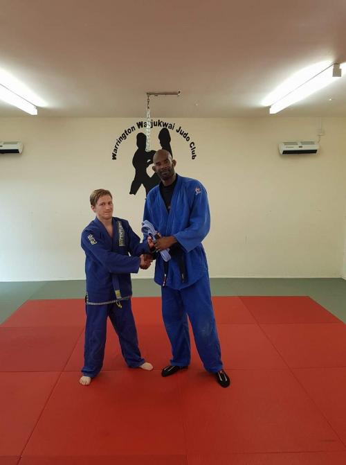 Blue belt · October 31, 2016 · Promoted by Vic Scott