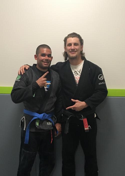 Blue belt · April 4, 2018 · Promoted by Jacob Mcclintock