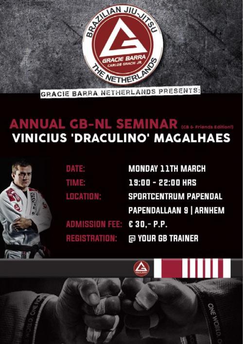 Black belt 2nd degree · March 11, 2019 · Promoted by Vinicius “Draculino” Magelheas