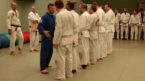 Blue belt · November 7, 2014 · Promoted by Royce Gracie