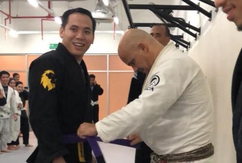 Purple belt · June 16, 2019 · Promoted by Pedro falbo