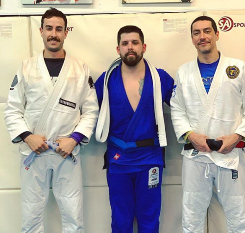 Blue belt · March 10, 2019 · Promoted by Vincent Payne