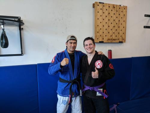 Purple belt · March 23, 2019 · Promoted by Tony Rua