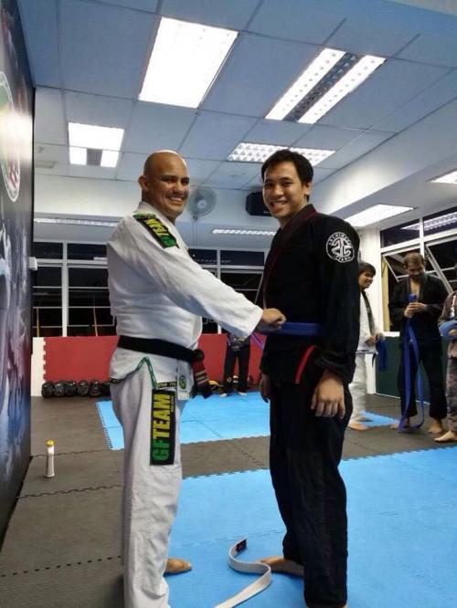 Blue belt · July 20, 2017 · Promoted by Pedro Falbo