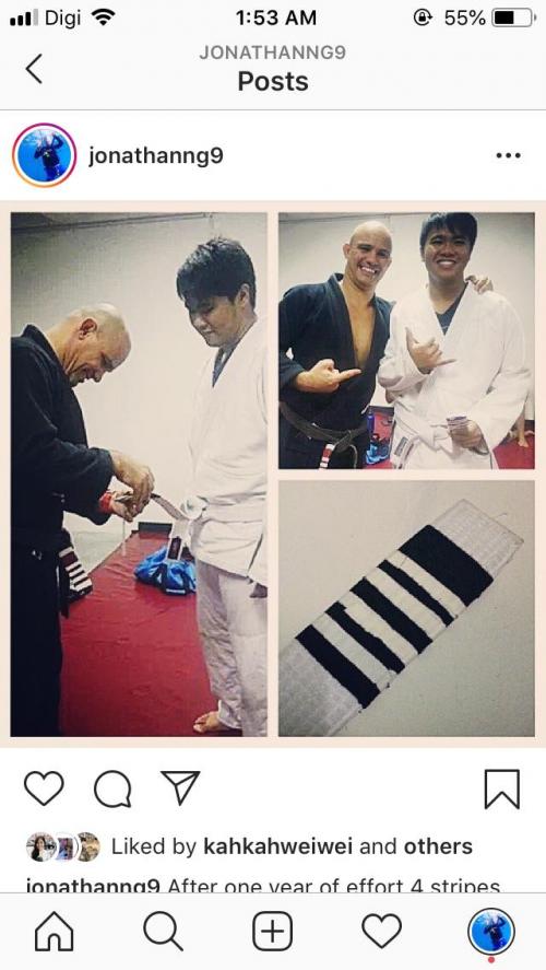 White belt · January 7, 2013