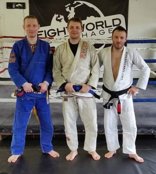 Blue belt · April 15, 2015 · Promoted by Michael maarup pedersen