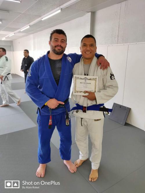 Blue belt · February 1, 2020 · Promoted by Ricardo Abreu