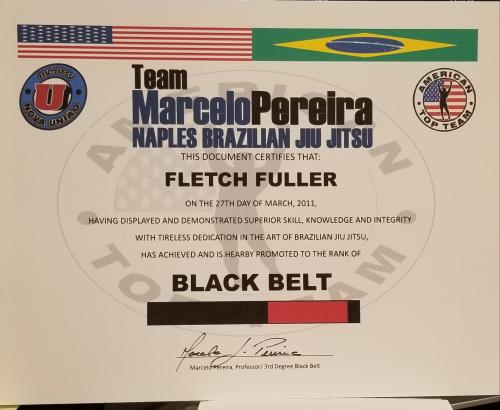 Black belt · March 27, 2011 · Promoted by Marcelo Pereira