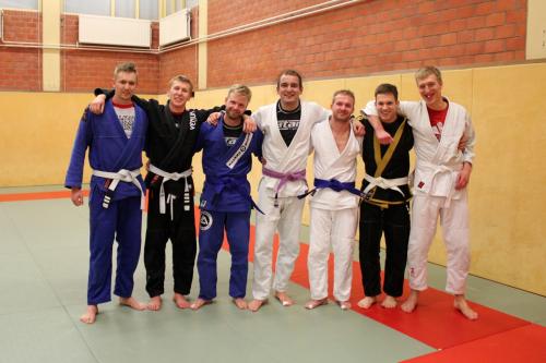 Blue belt · November 7, 2015 · Promoted by Arnoud Terpstra (team GFA/Leeuwarden/Netherlands) and Henk Heneweer (black belt and owner/founder of Team Kaishin Almere/Netherlands)