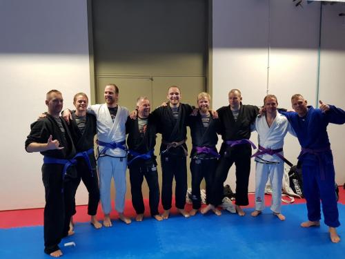 Purple belt · November 7, 2018 · Promoted by Arnoud Terpstra
