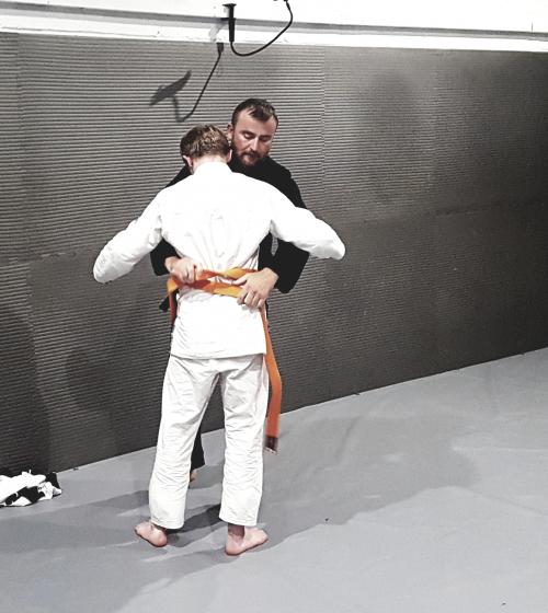 Orange belt · March 4, 2019 · Promoted by Jimmy Johnstone