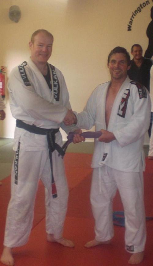Purple belt · May 15, 2014 · Promoted by Colin robinson
