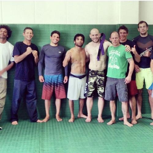 Purple belt · March 20, 2014 · Promoted by Dustin Thornton