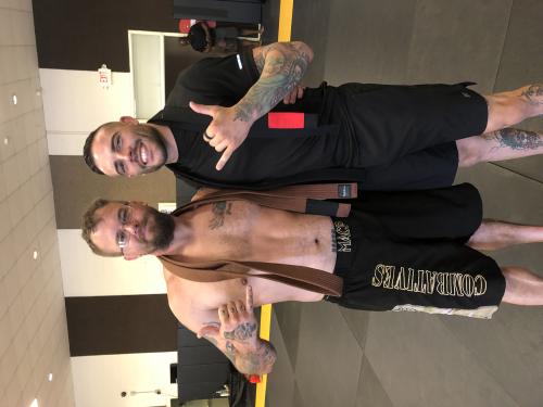 Brown belt · June 19, 2019 · Promoted by Tim Farris