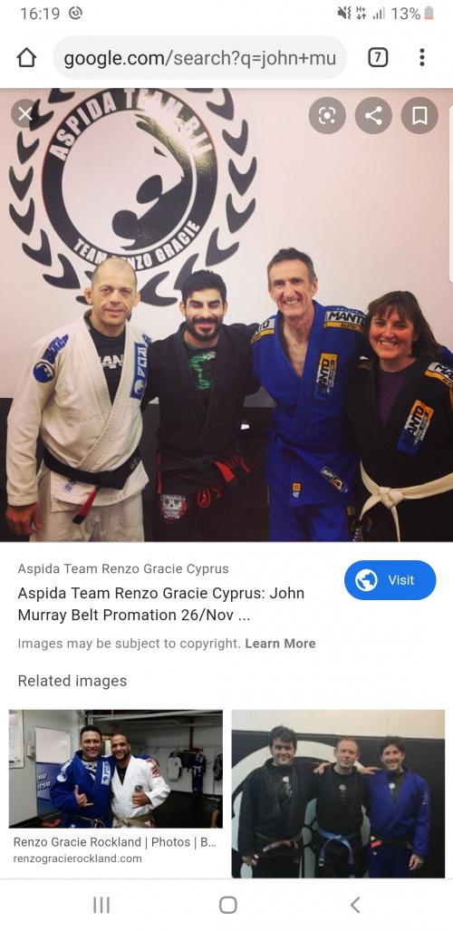 Blue belt · November 26, 2015 · Promoted by Andreas Achniotis Perales