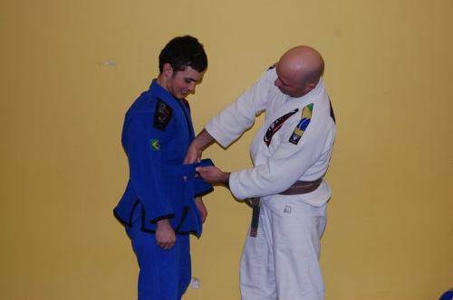 Blue belt · January 25, 2011 · Promoted by Christian Derr