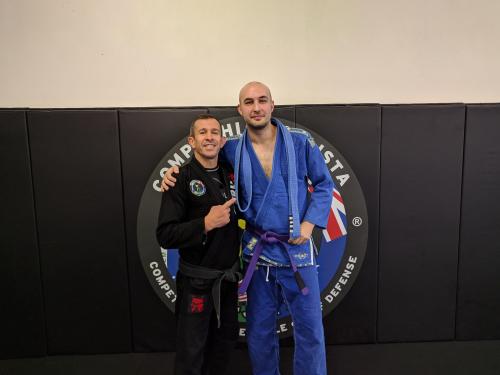 Purple belt · June 9, 2018 · Promoted by Carlos Vieira