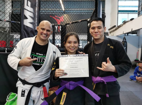 Purple belt · December 14, 2019 · Promoted by Pedro Falbo