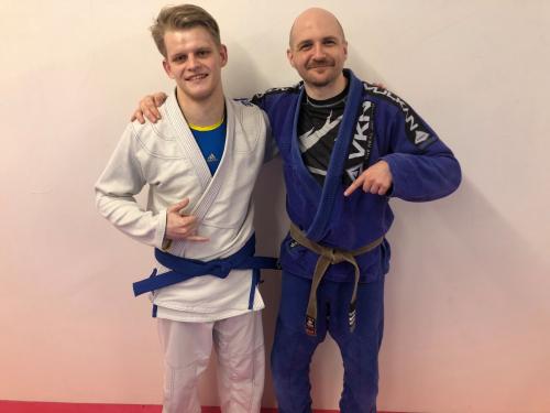 Blue belt · March 1, 2020 · Promoted by Lasse Bager
