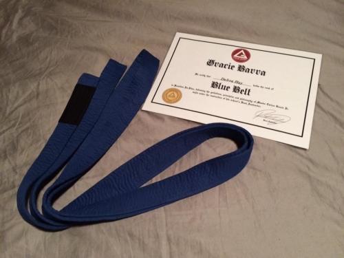 Blue belt · February 9, 2016 · Promoted by Pedro Rodrigues