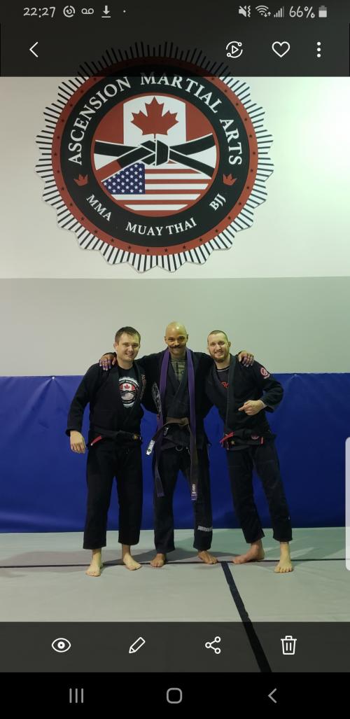 Brown belt · November 6, 2018 · Promoted by Shawn Albreight