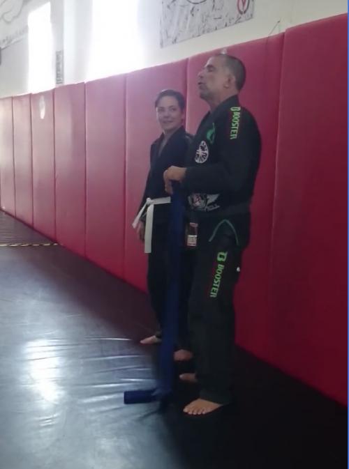 Blue belt · April 30, 2015 · Promoted by Olavo Abreu