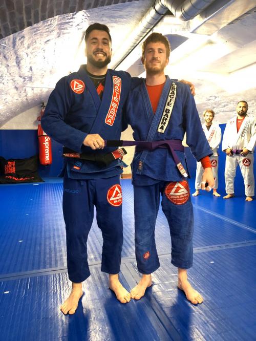 Purple belt · July 2, 2019 · Promoted by Julien Cazier